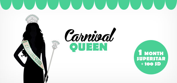 Seja a RAINHA DO CARNAVAL NO STARDOLL 2018!