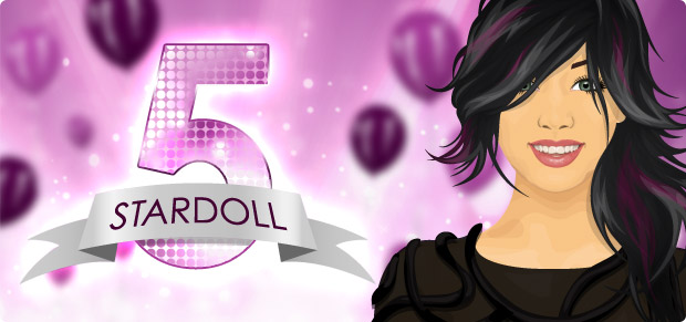 Stardoll.com is turning 5!
