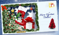 Send a Christmas postcard