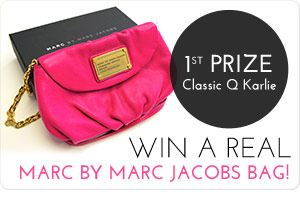 WIN A REAL MARC BY MARC JACOBS BAG