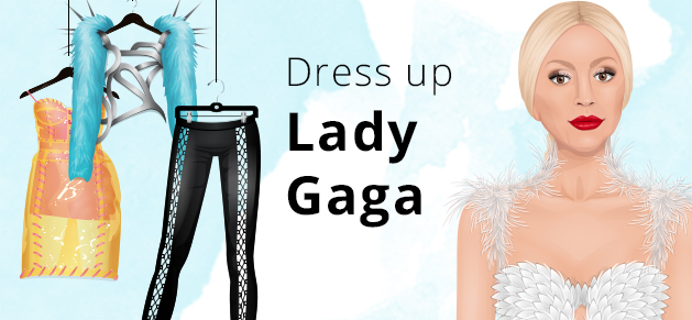 Lady Gaga'yı giydir!