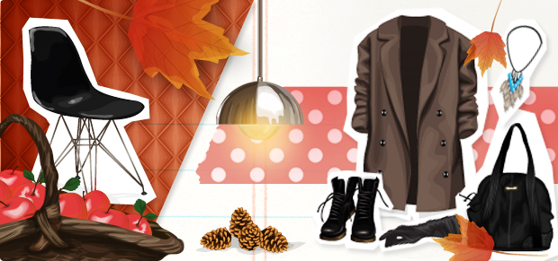 Autumn fashion set